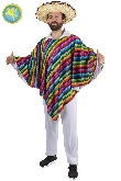 PONCHO MESSICANO ADULTO 